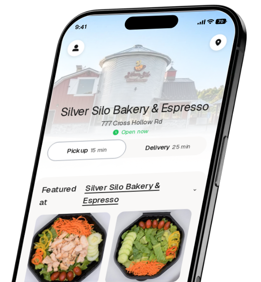 Silver Silo Bakery & Espresso app preview